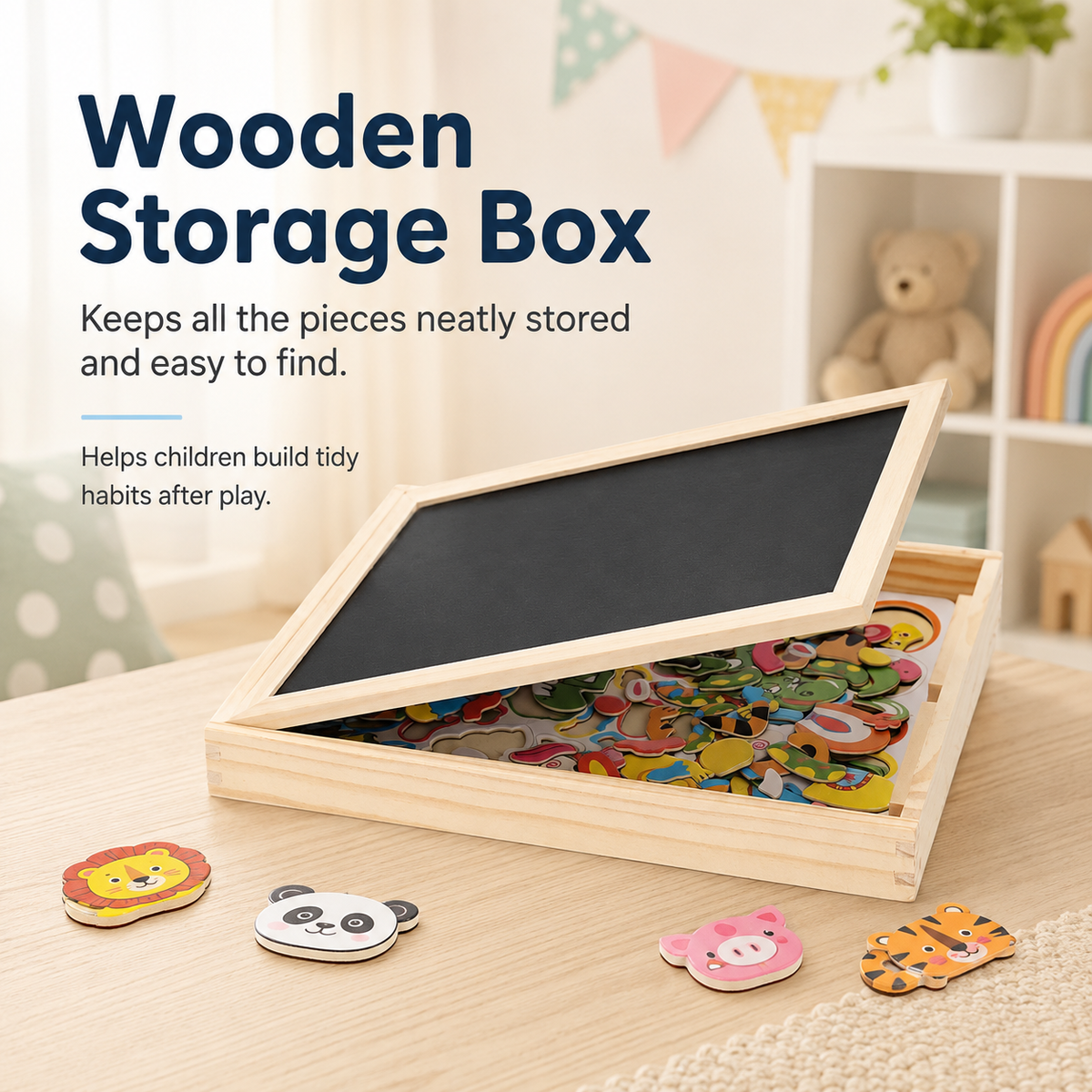 2-in-1 Montessori Drawing and Learning Board