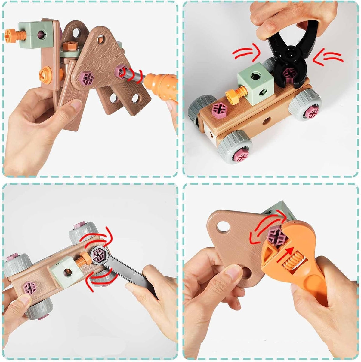 Magnetic Construction Toy for Young Builders