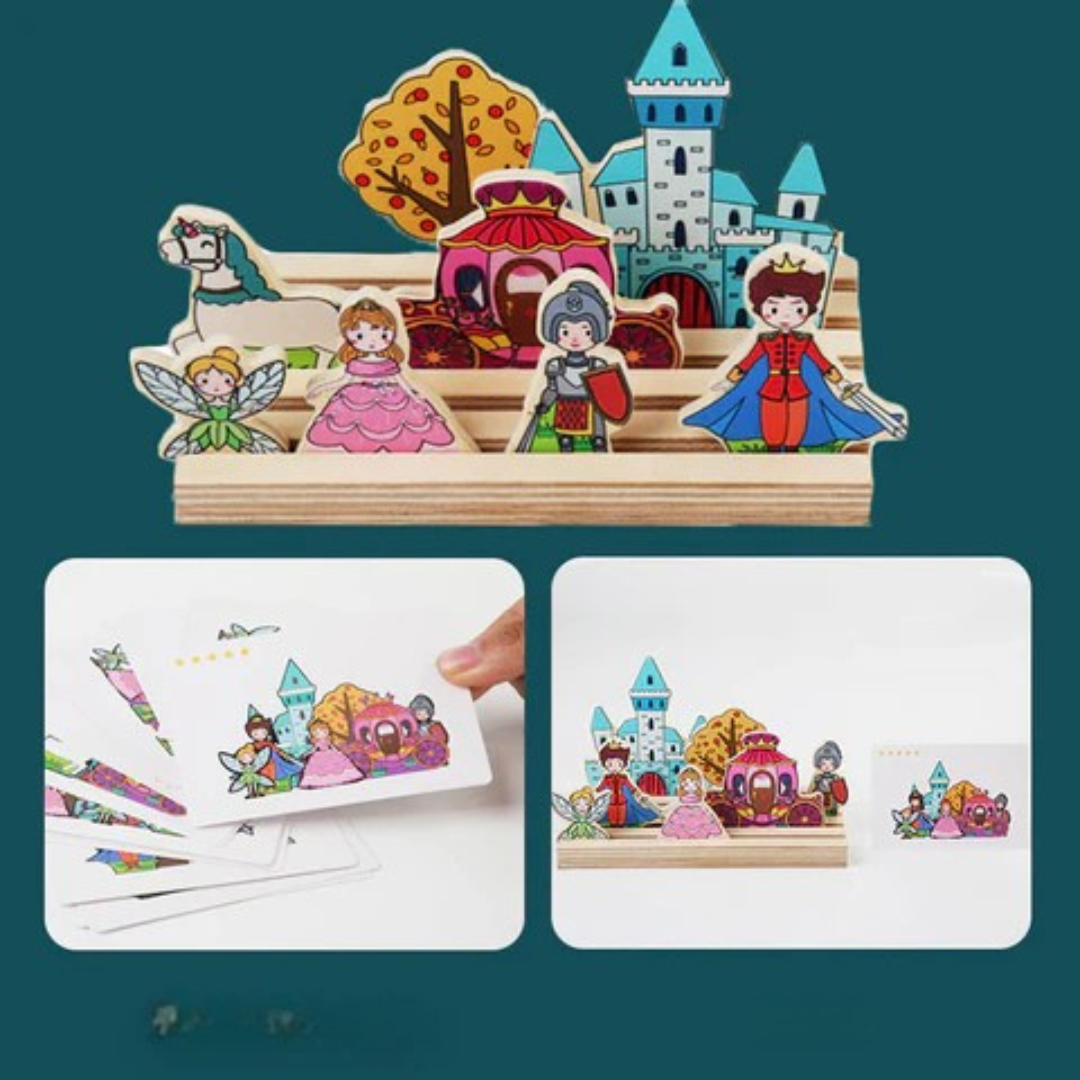 3D Wooden Puzzle