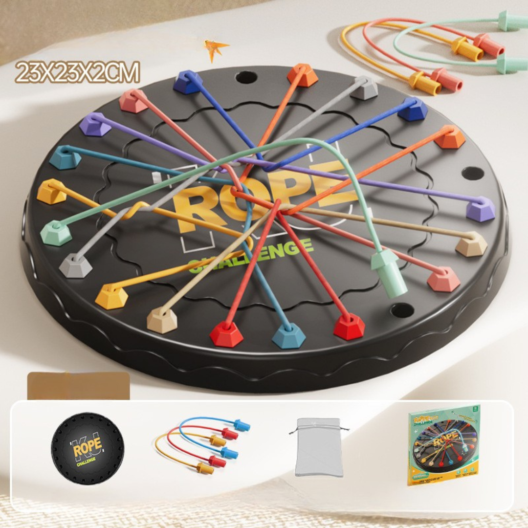 Knot Puzzle Game for Motor Skills and Logic