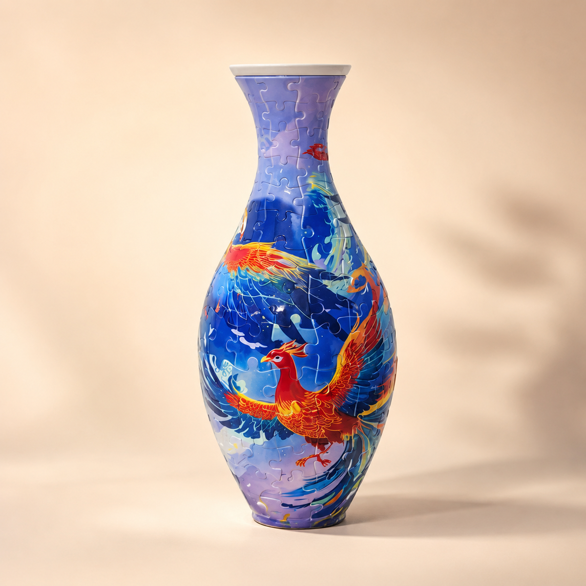 DIY 3D Puzzle Flower Vase