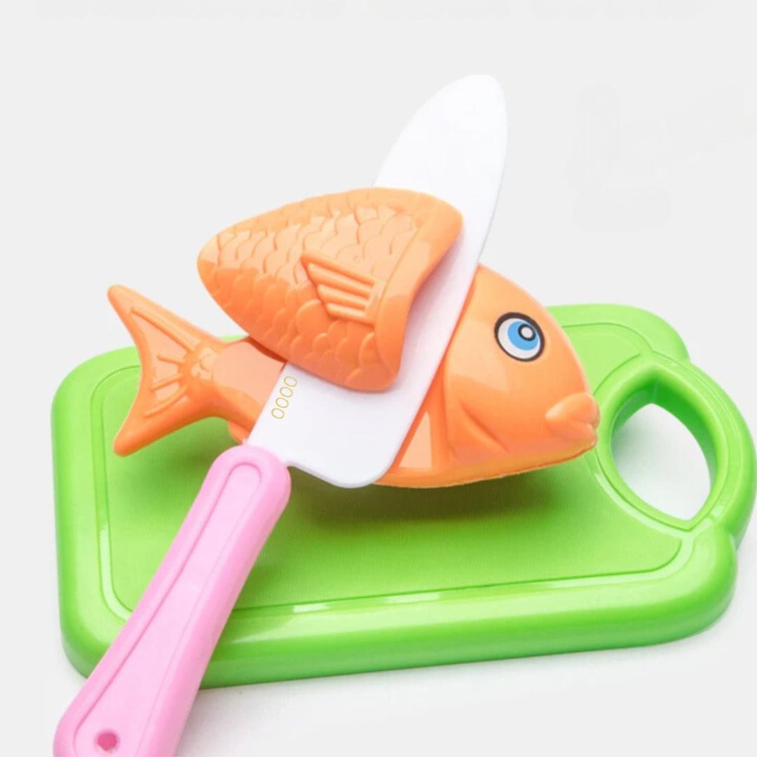 Fruit and Vegetable Cutting Play Set