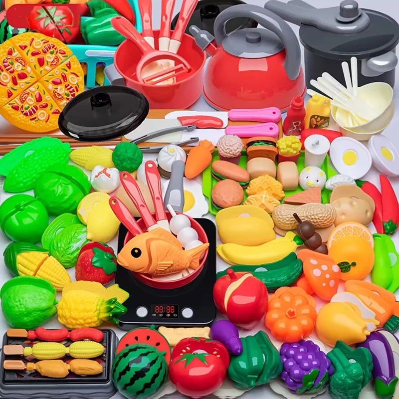 Fruit and Vegetable Cutting Play Set