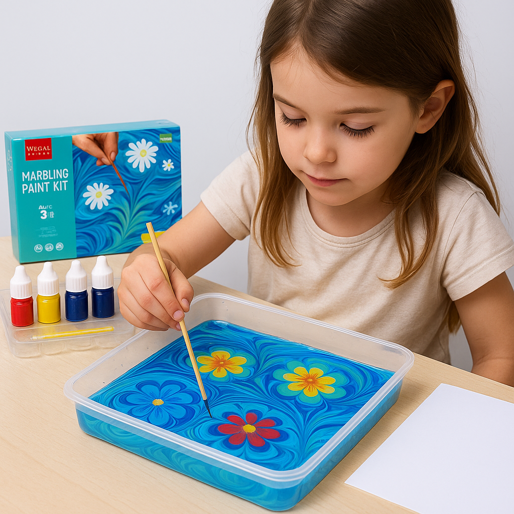Creative Marble Watercolour Painting Set