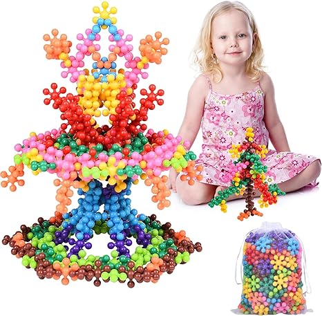Creative Snowflake Building Blocks