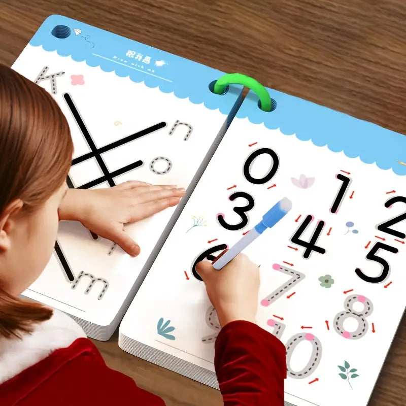 Reusable Handwriting Practice Book with Magic Ink
