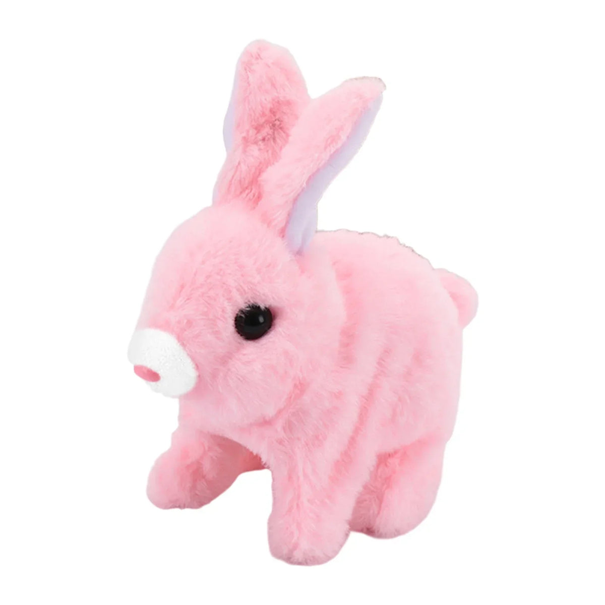 Interactive Hopping Plush Bunny Toy