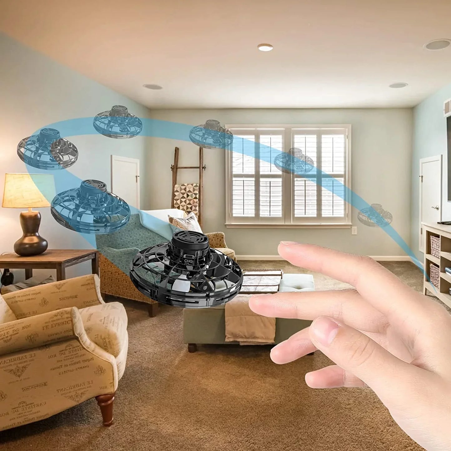 Infrared Controlled Flying UFO Toy