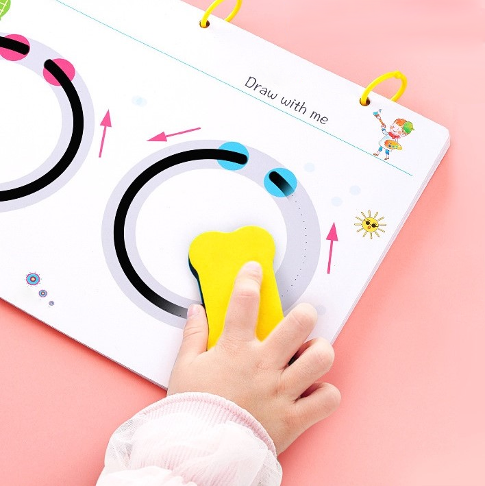 Reusable Handwriting Practice Book with Magic Ink