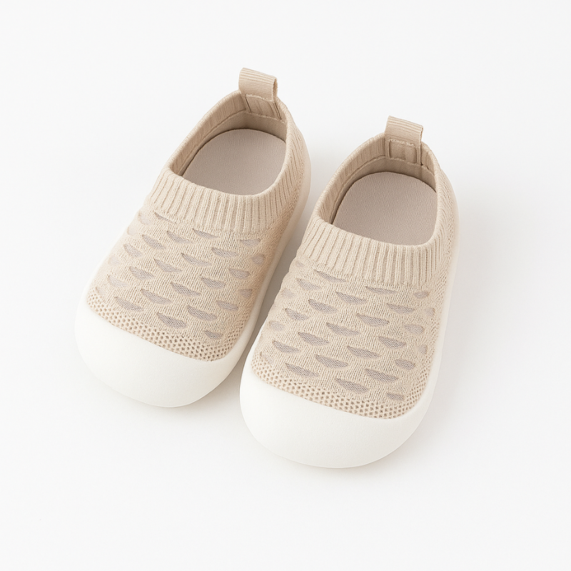Flexible Knitted First Walking Shoes
