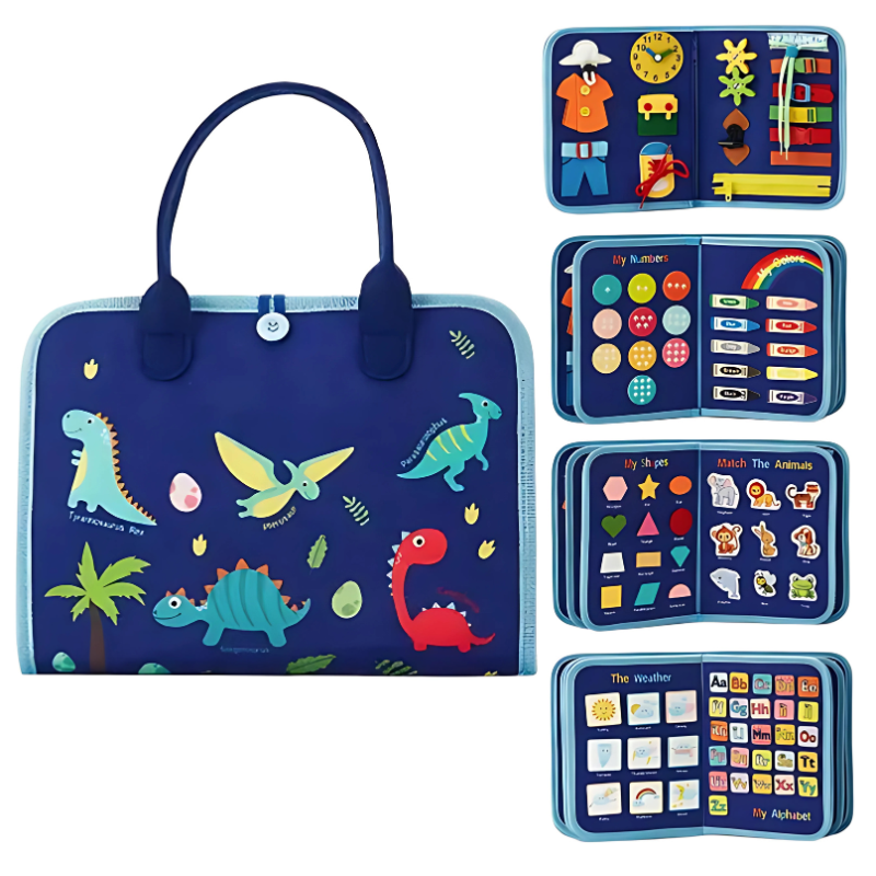 Montessori Sensory Book for Kids