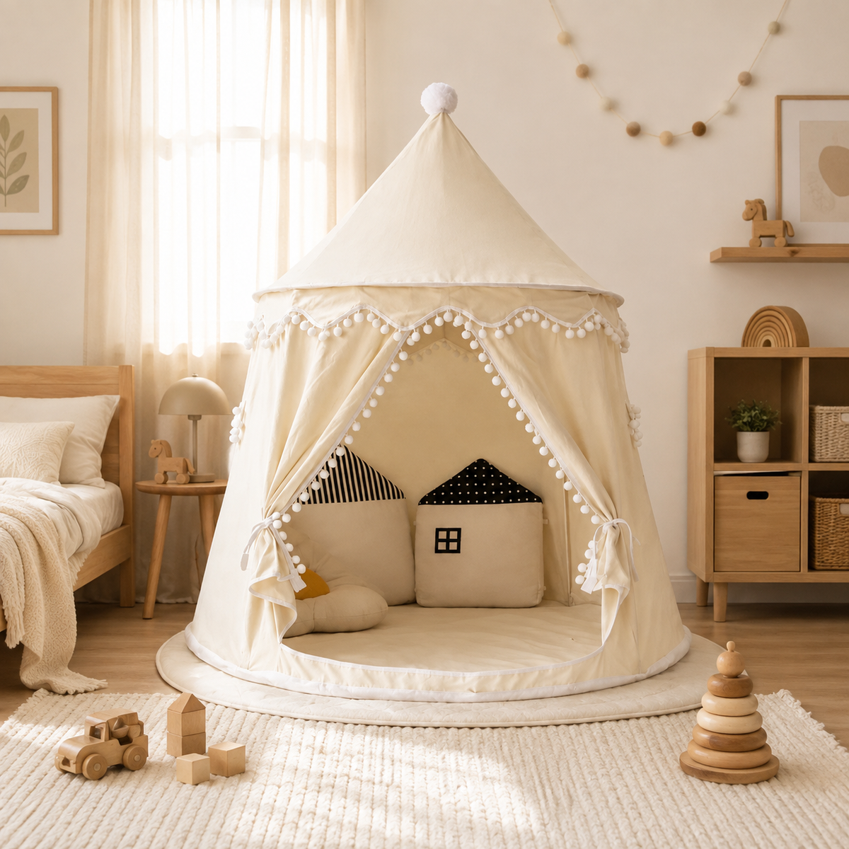 Dream Haven Canvas Play Teepee