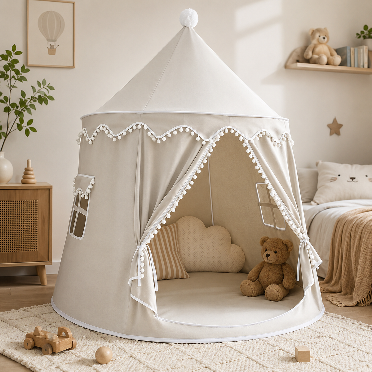 Dream Haven Canvas Play Teepee