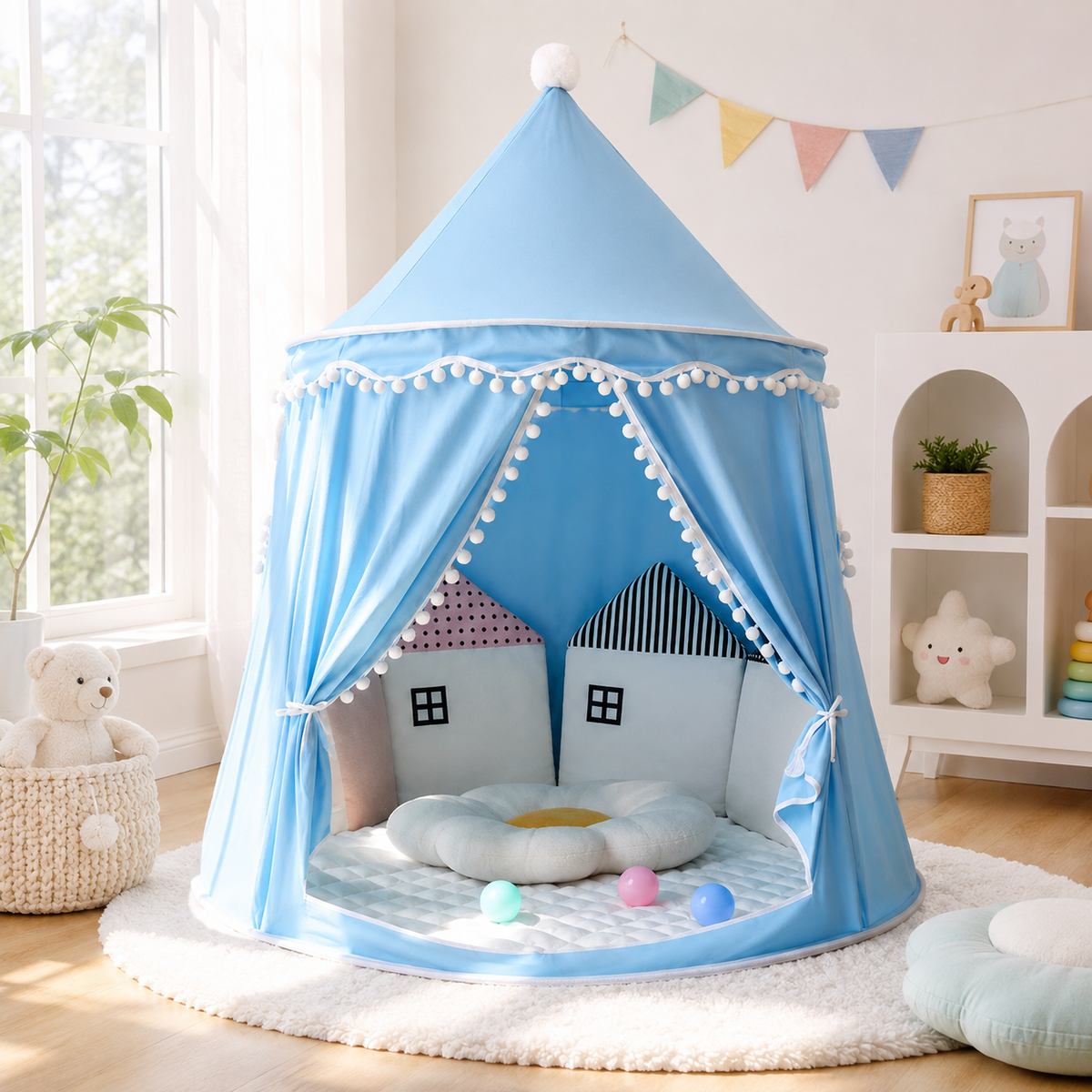 Dream Haven Canvas Play Teepee