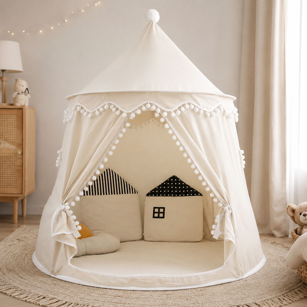 Dream Haven Canvas Play Teepee
