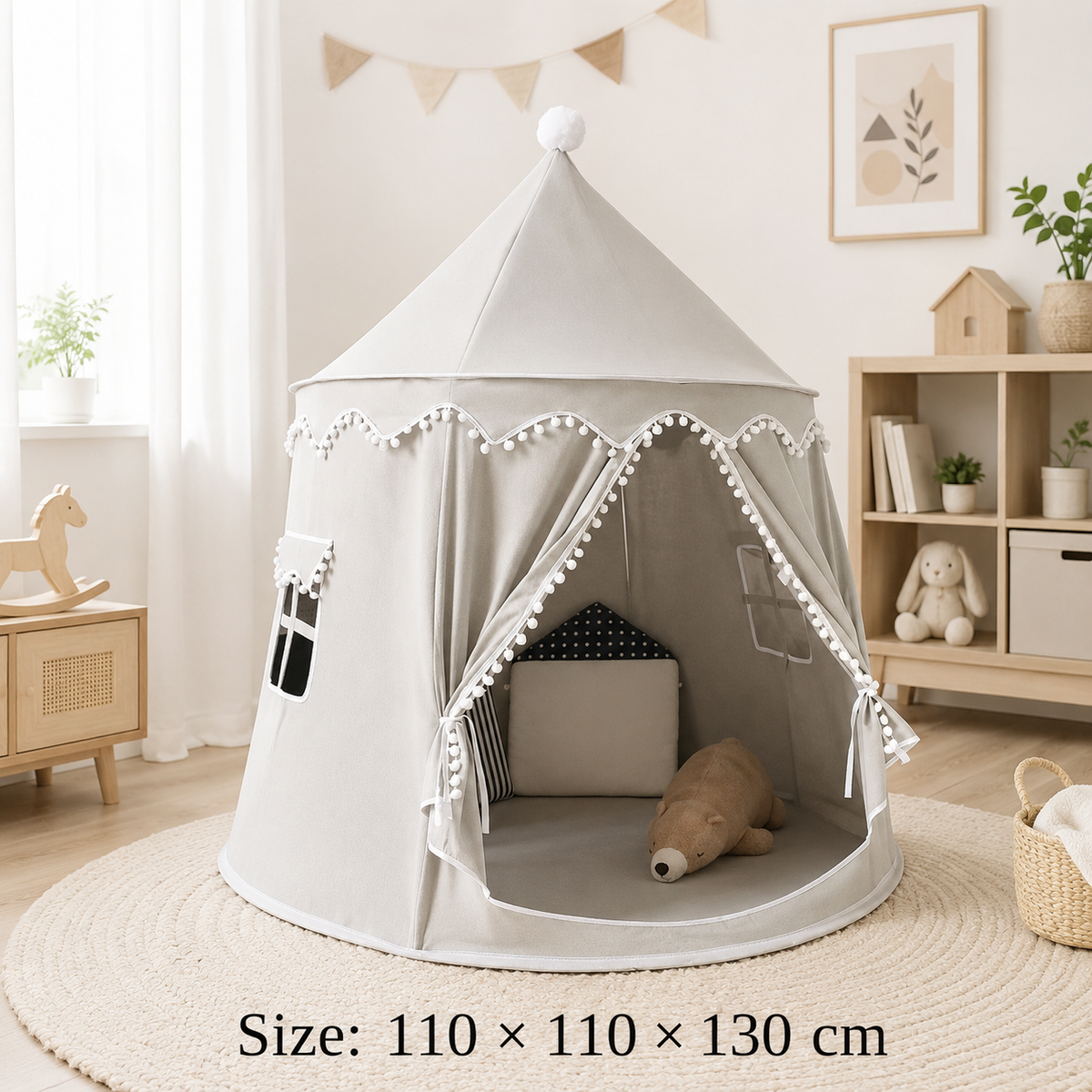 Dream Haven Canvas Play Teepee