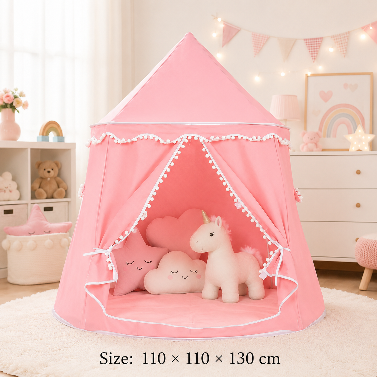 Dream Haven Canvas Play Teepee