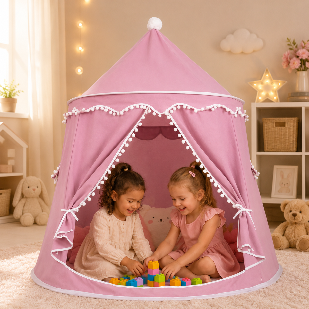 Dream Haven Canvas Play Teepee