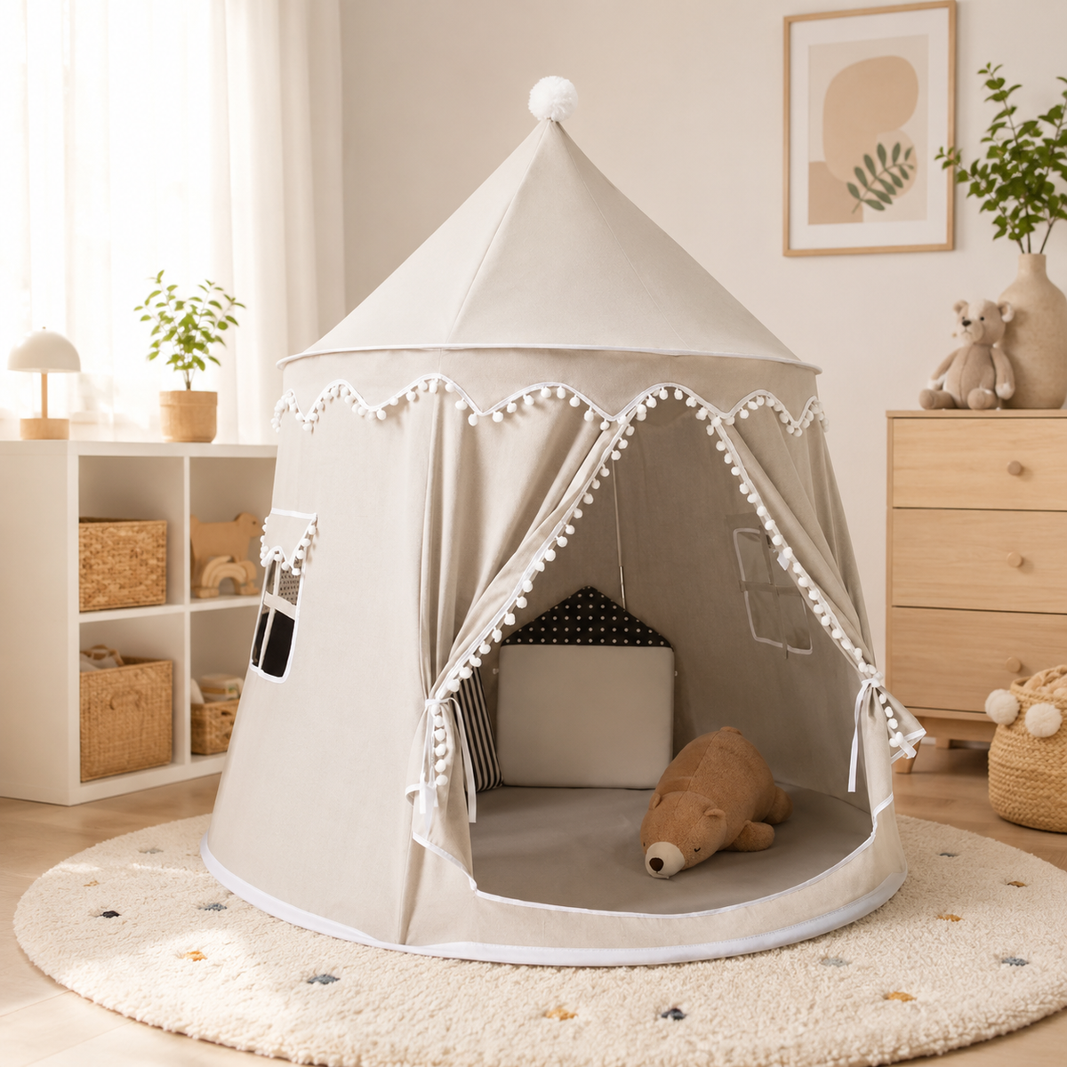 Dream Haven Canvas Play Teepee