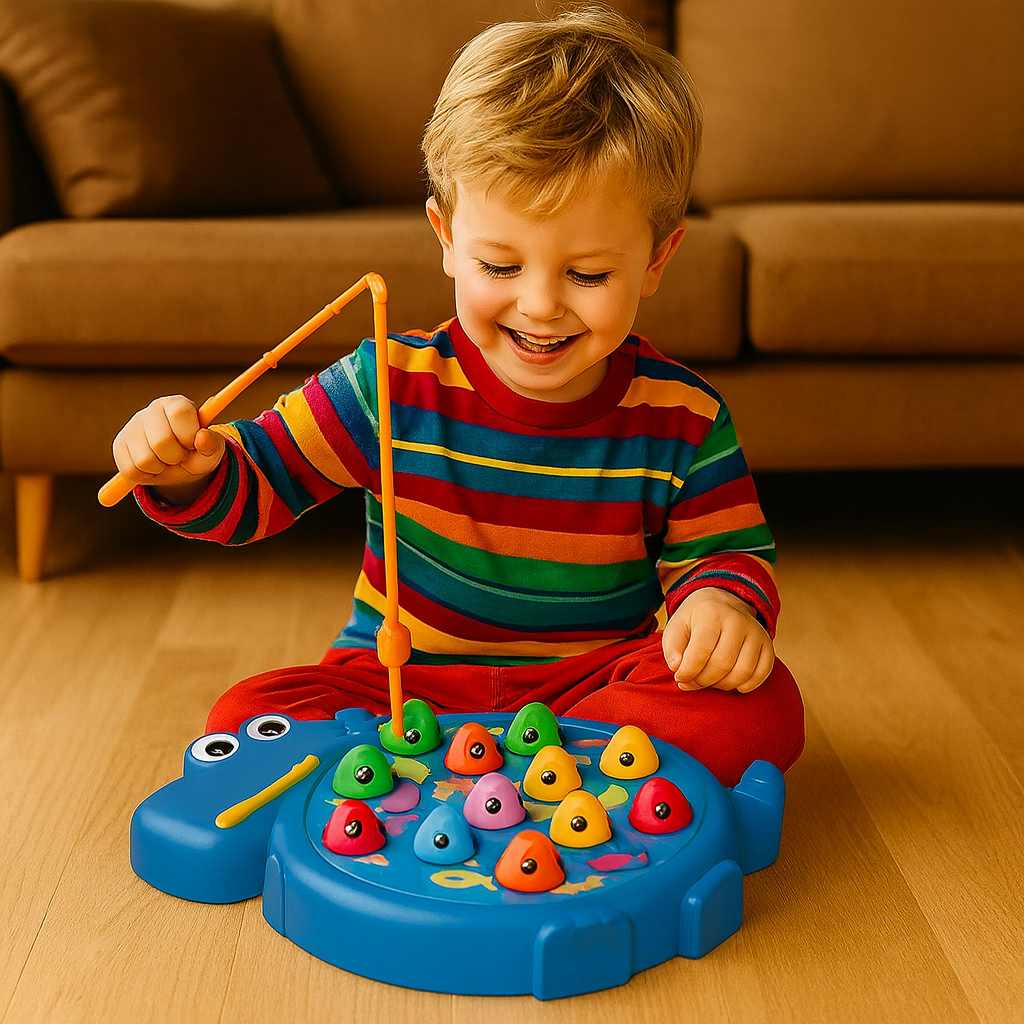 Magnetic Dinosaur Fishing Game