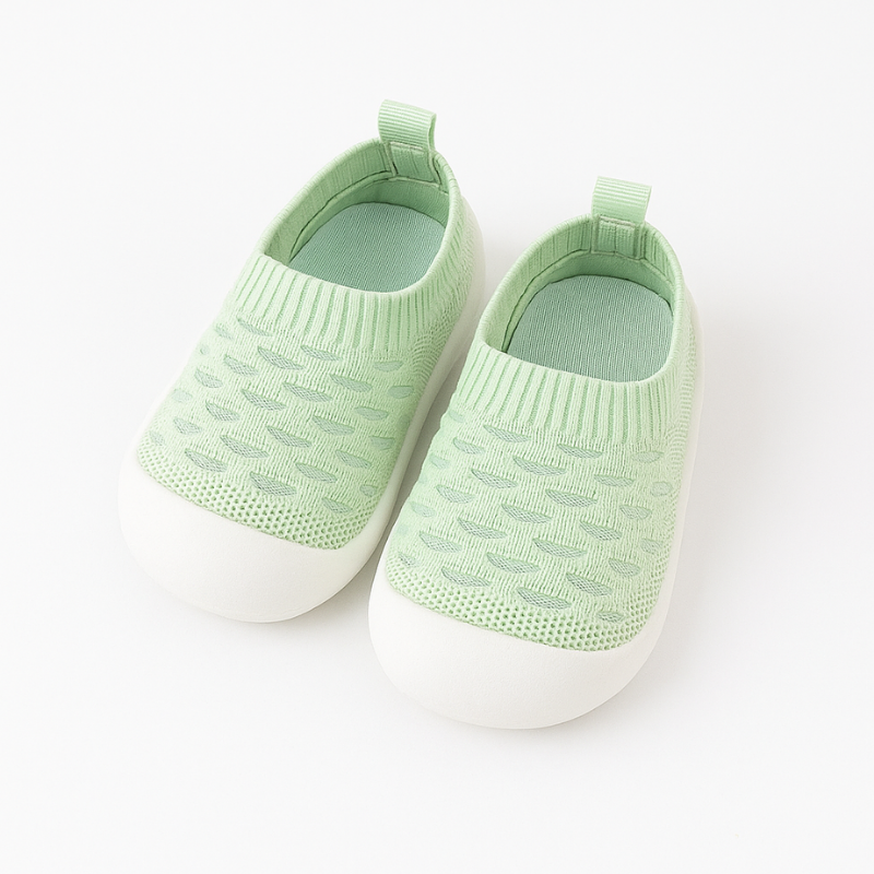 Flexible Knitted First Walking Shoes