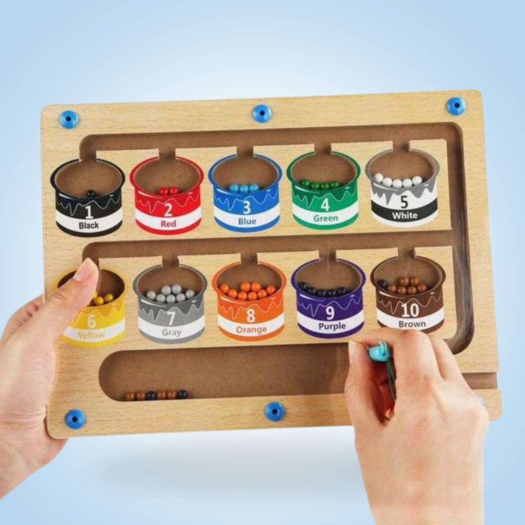 Montessori Magnetic Maze for Kids