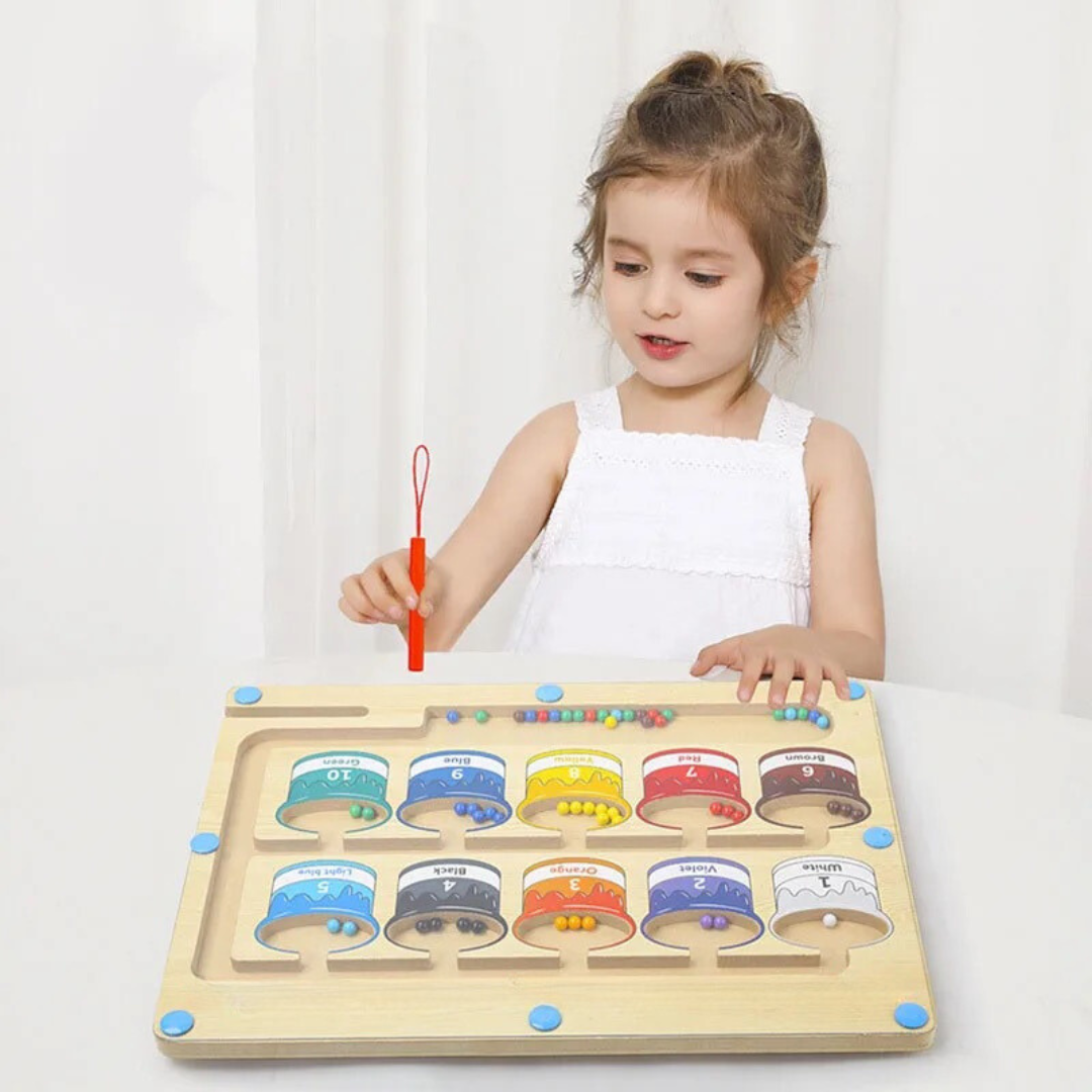 Montessori Magnetic Maze for Kids