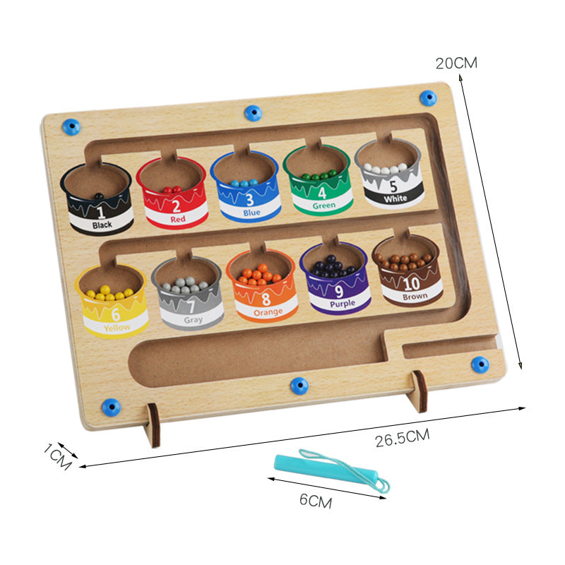 Montessori Magnetic Maze for Kids