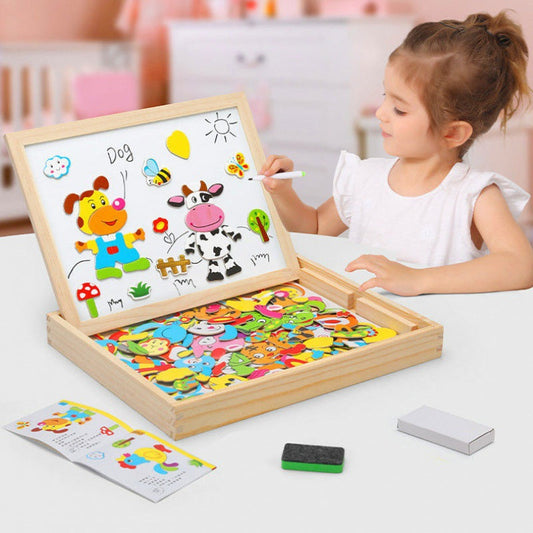 2-in-1 Montessori Drawing and Learning Board