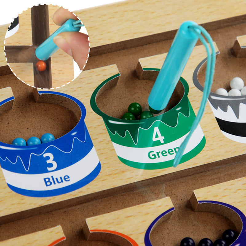 Montessori Magnetic Maze for Kids
