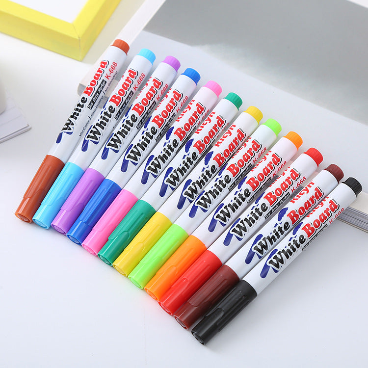 Magic Floating Drawing Pens Set (12 Pieces)