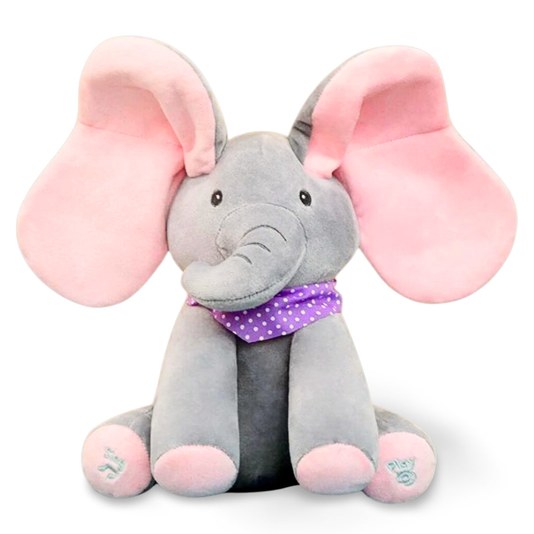 Singing Elephant Peekaboo Plush Toy