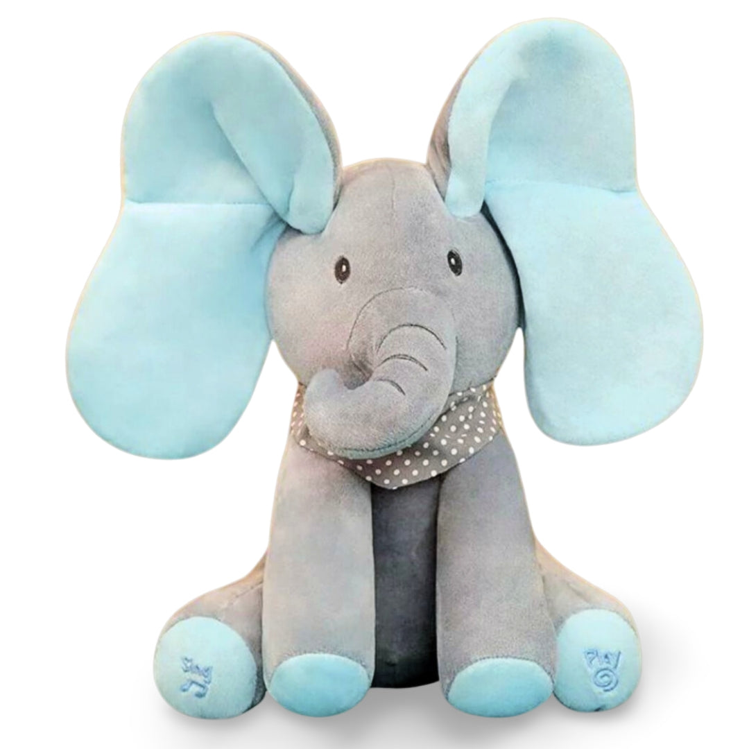 Singing Elephant Peekaboo Plush Toy