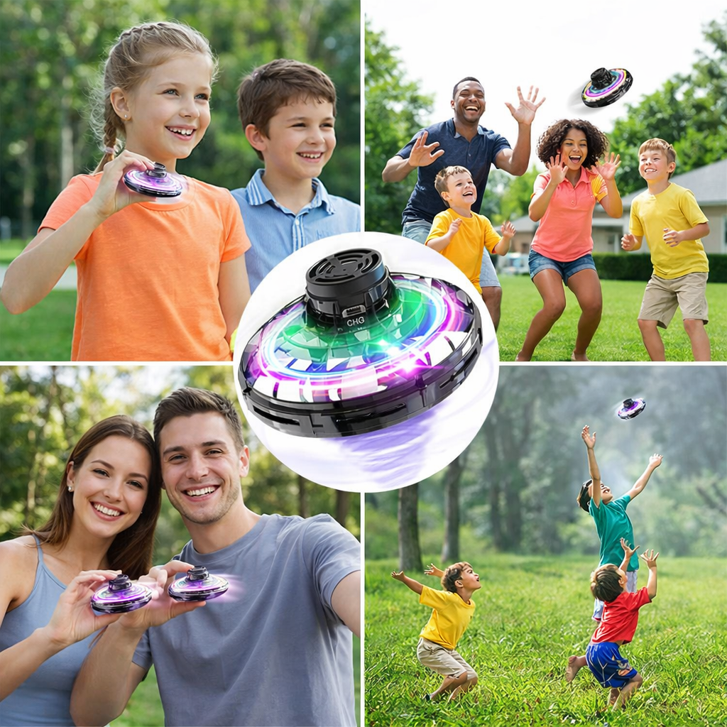 Infrared Controlled Flying UFO Toy
