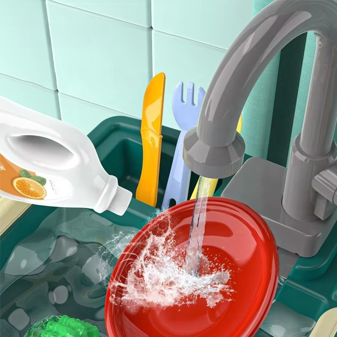 Magic Water Play Kitchen with Tap