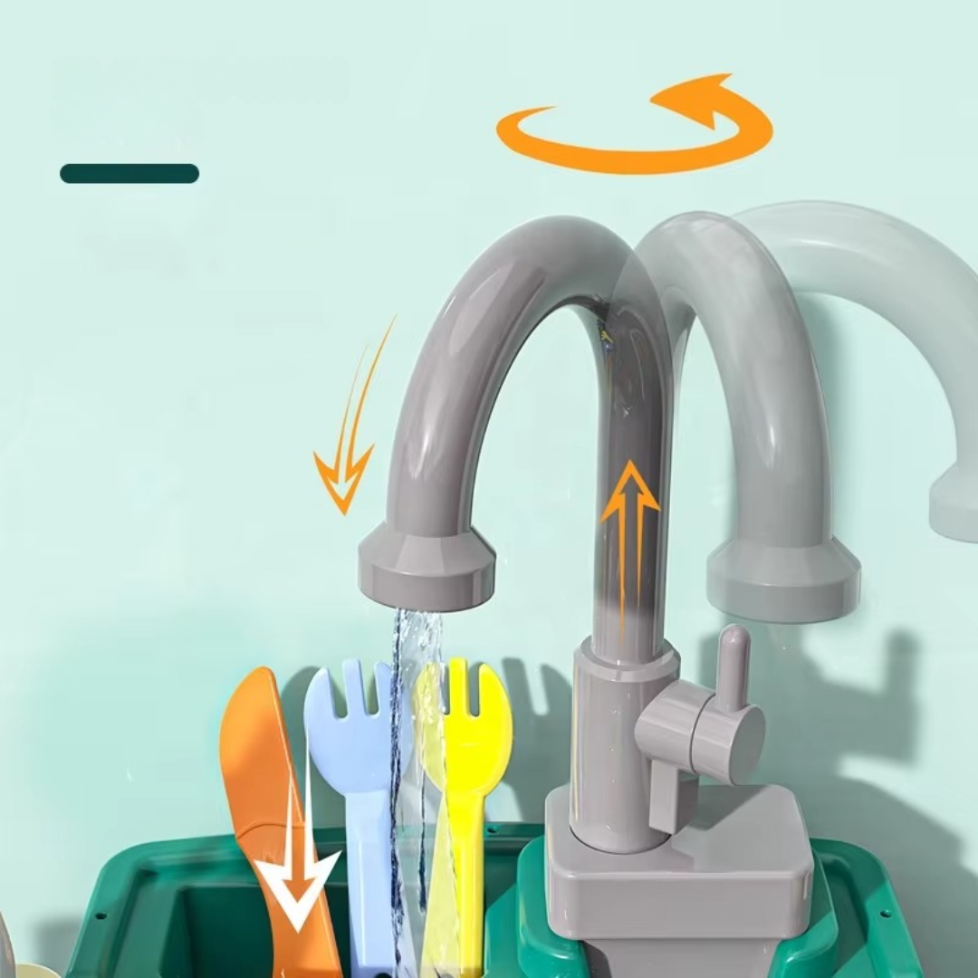 Magic Water Play Kitchen with Tap