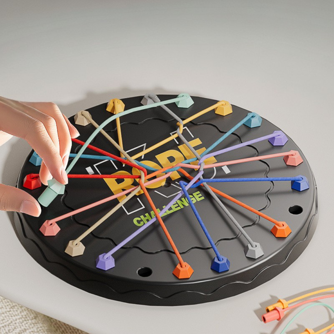 Knot Puzzle Game for Motor Skills and Logic