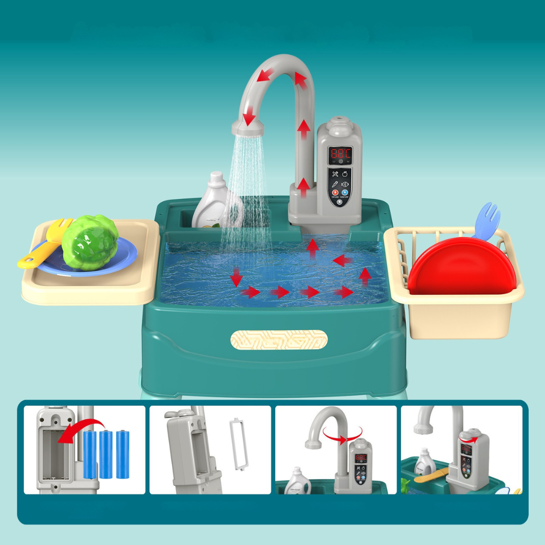 Magic Water Play Kitchen with Tap