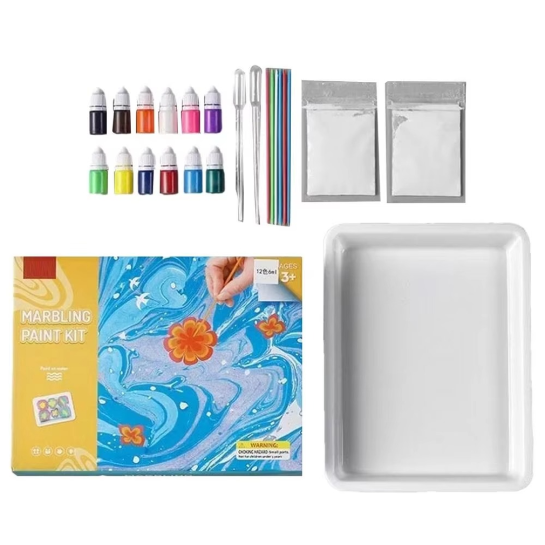 Creative Marble Watercolour Painting Set