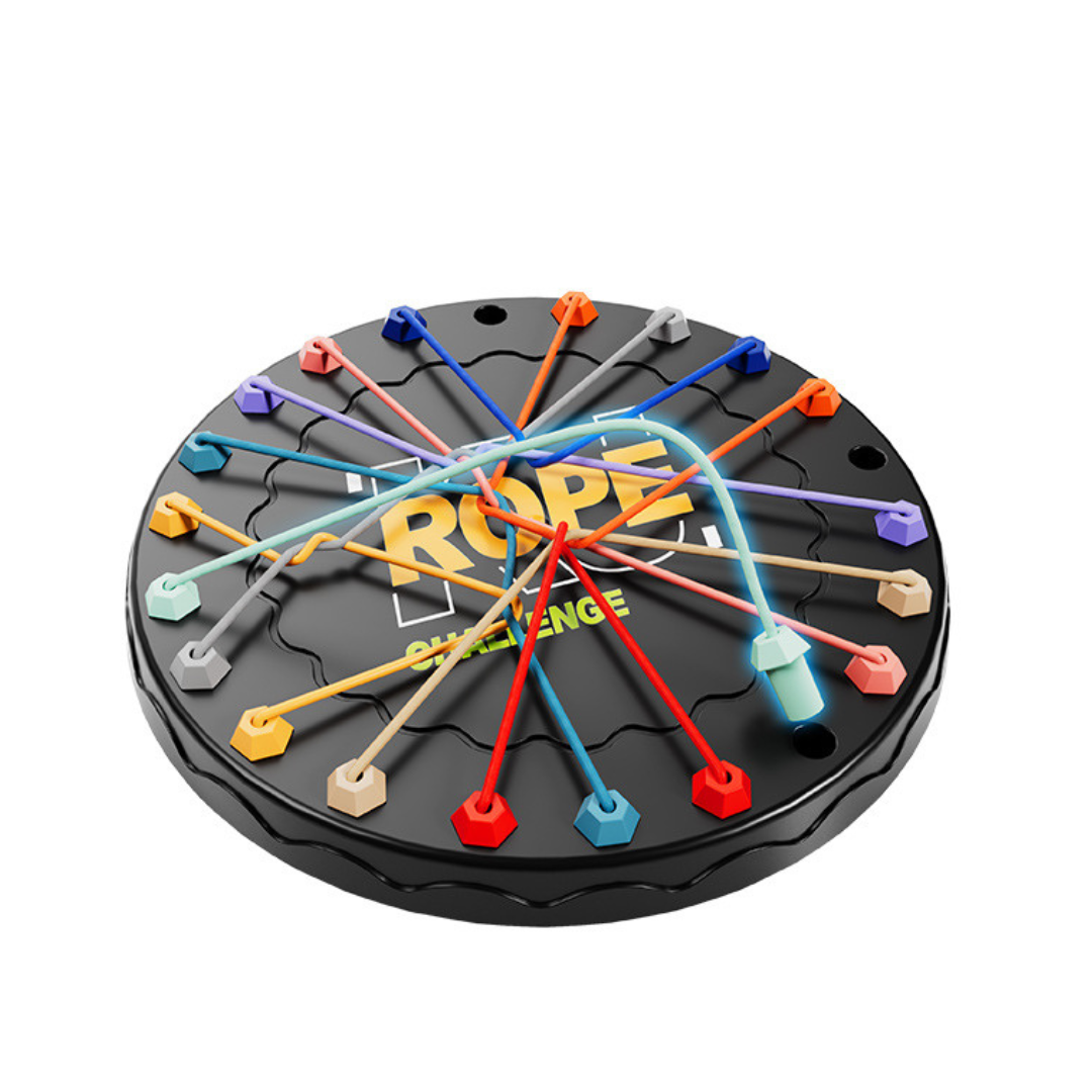 Knot Puzzle Game for Motor Skills and Logic