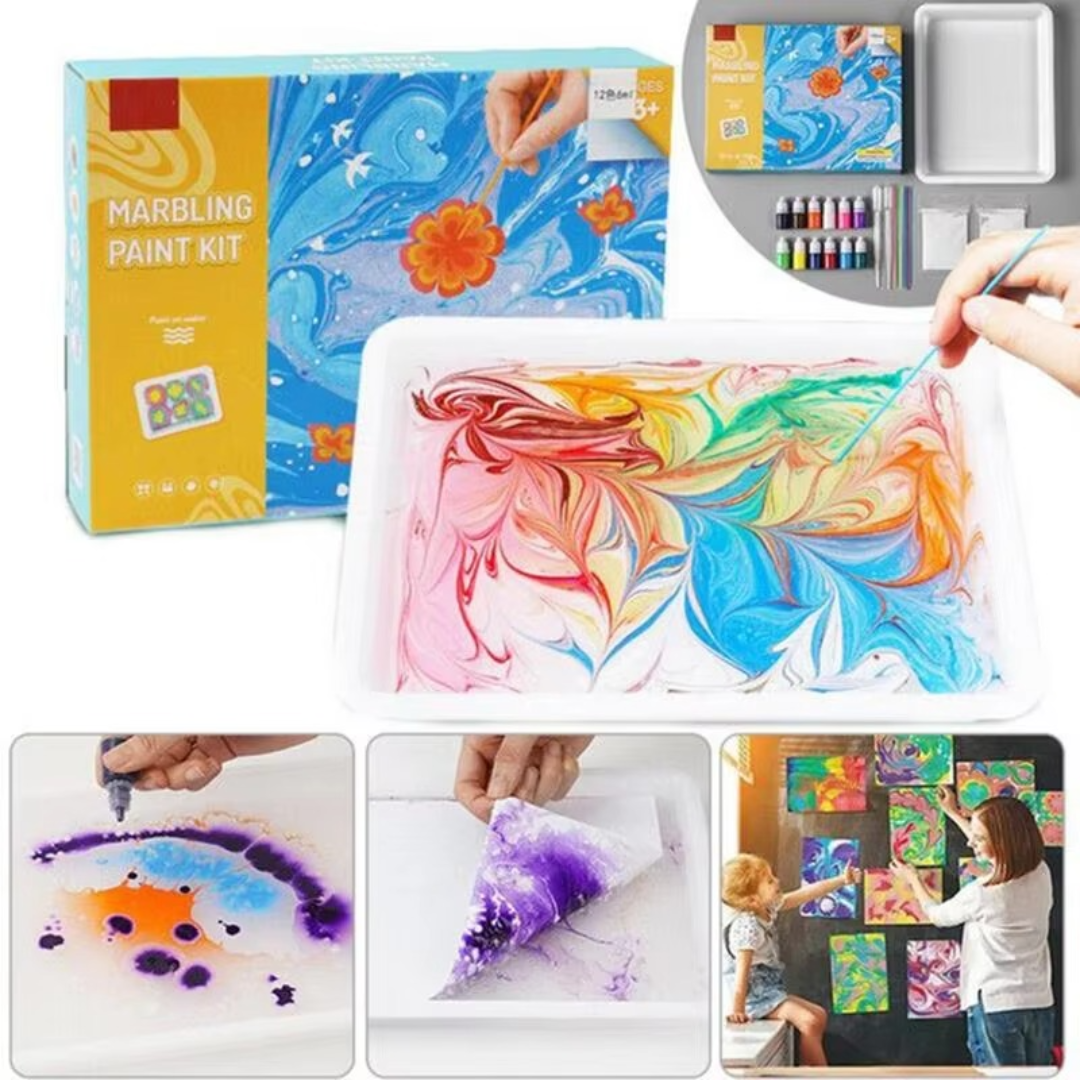 Creative Marble Watercolour Painting Set