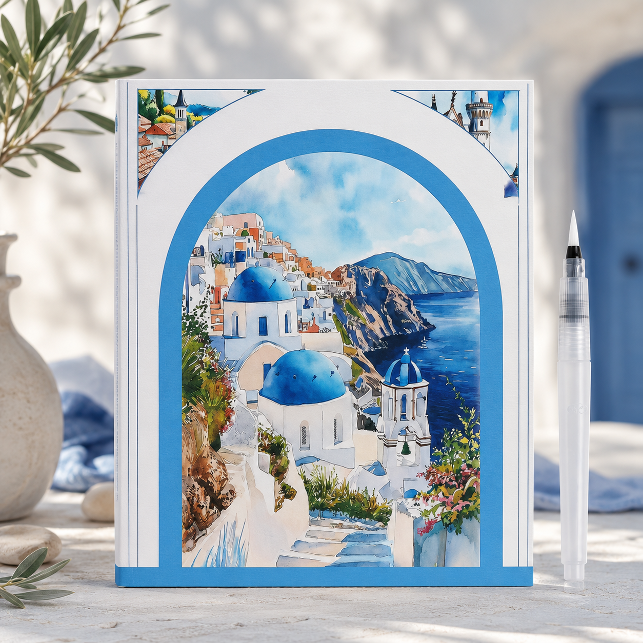 Watercolour Art Kit with Water Brush