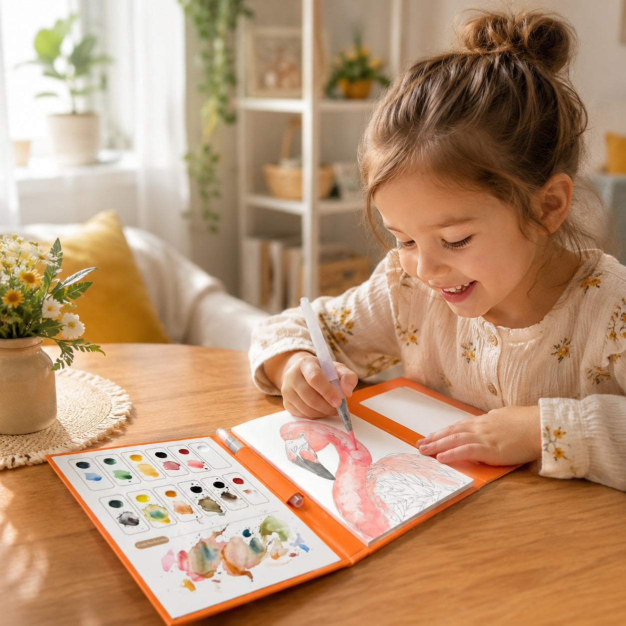 Watercolour Art Kit with Water Brush
