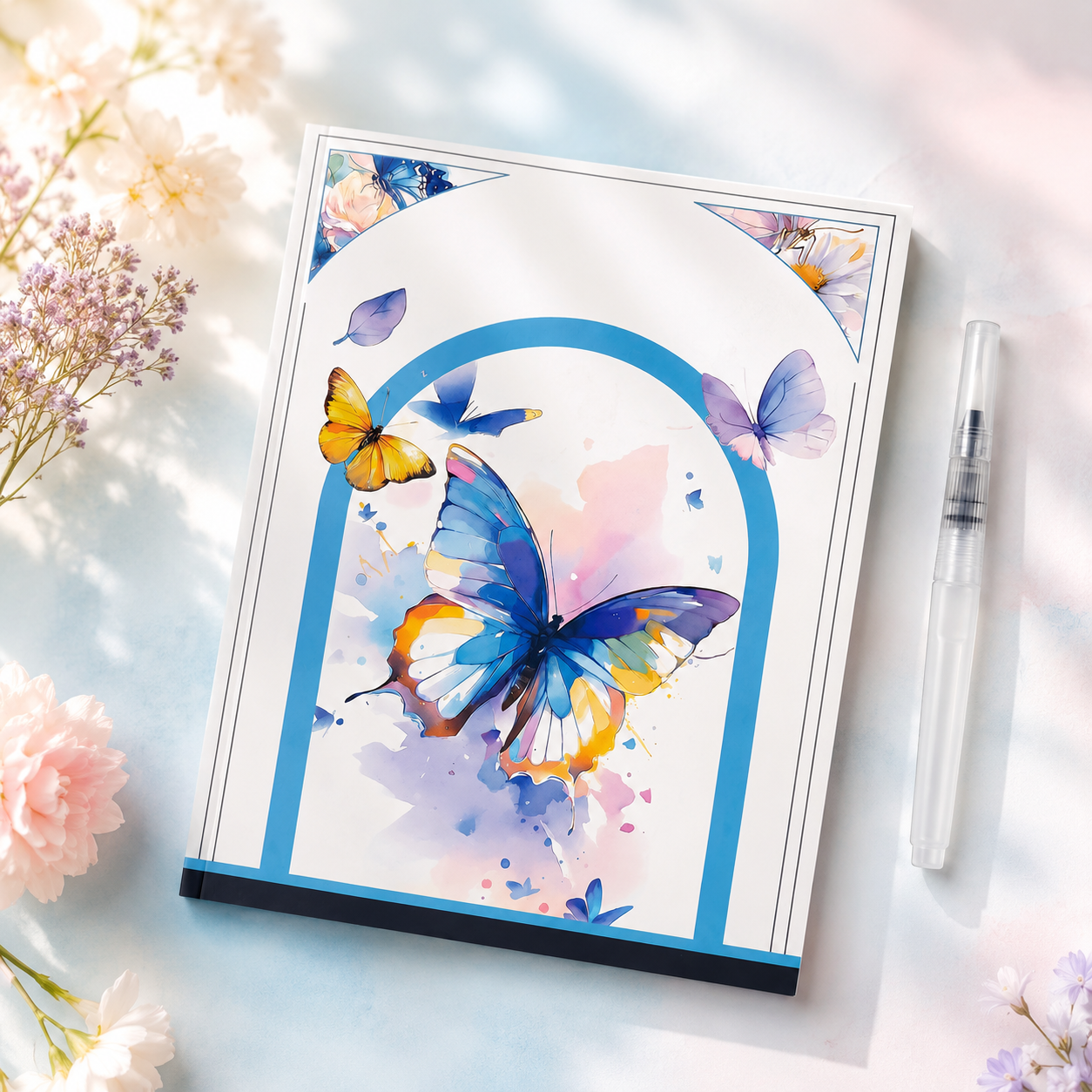 Watercolour Art Kit with Water Brush