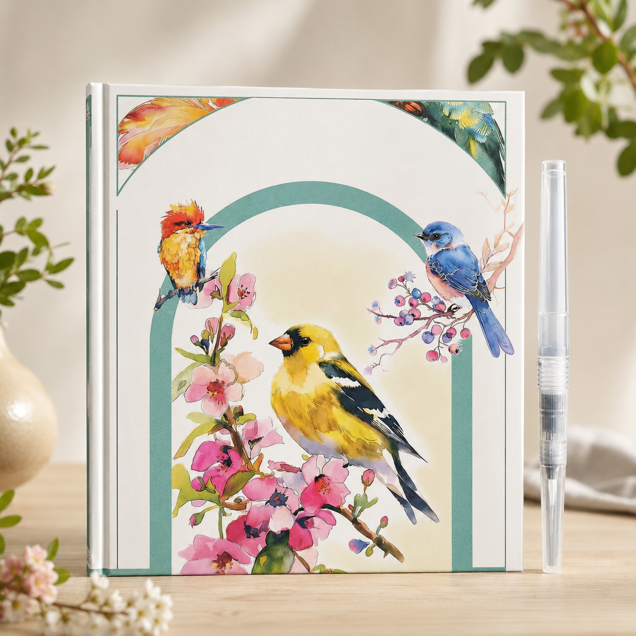 Watercolour Art Kit with Water Brush