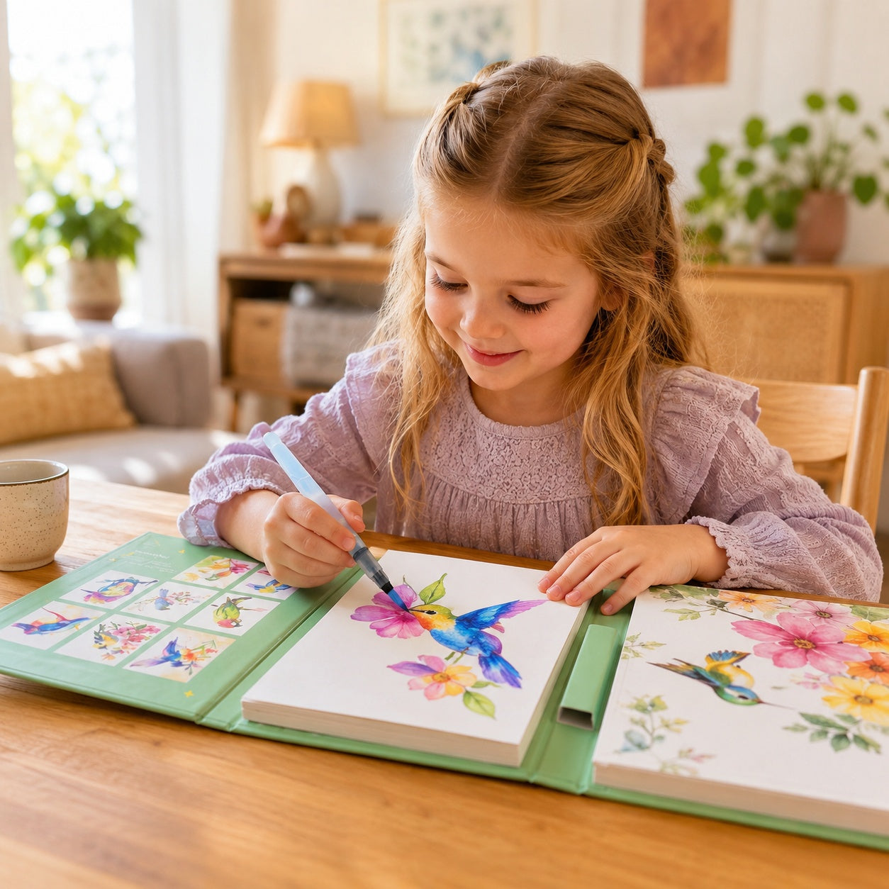 Watercolour Art Kit with Water Brush