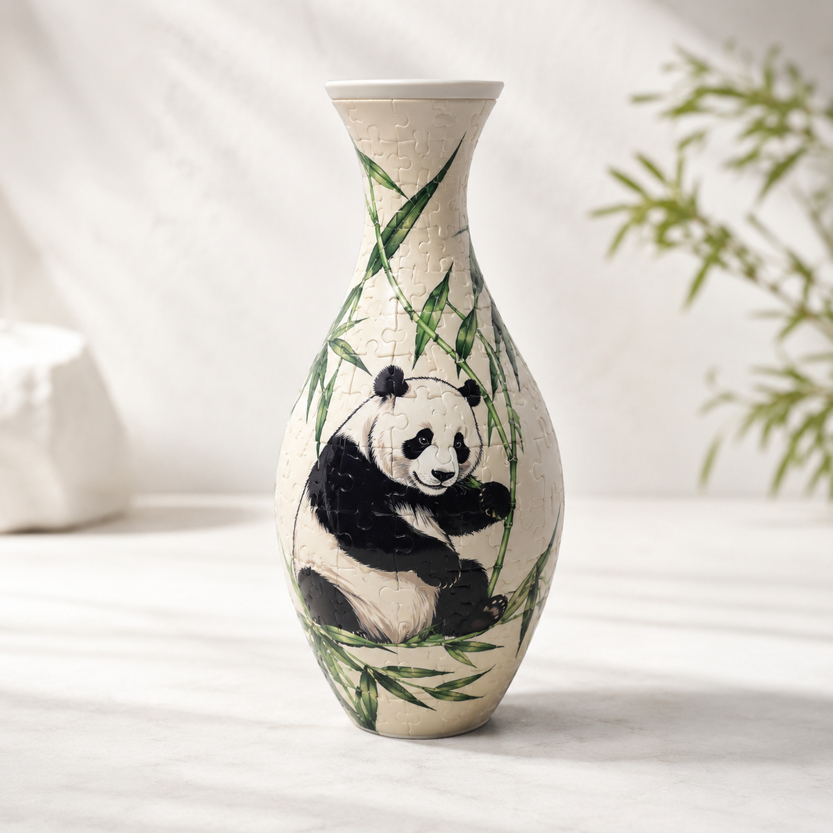 DIY 3D Puzzle Flower Vase