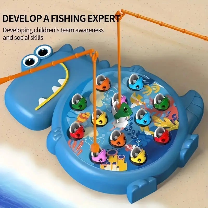 Magnetic Dinosaur Fishing Game