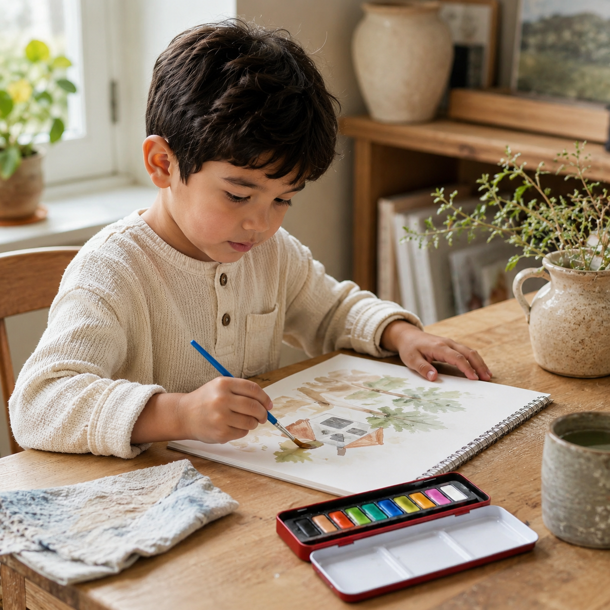 Watercolour Paint Set for Creative Kids
