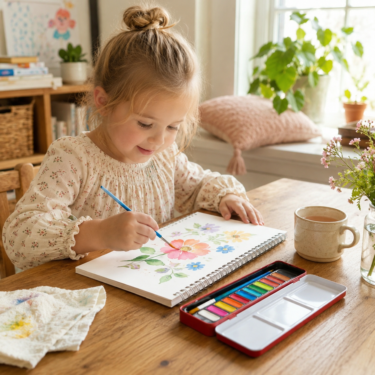 Watercolour Paint Set for Creative Kids